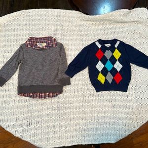 2/$24 Like New Boy’s Fall Sweaters 2t